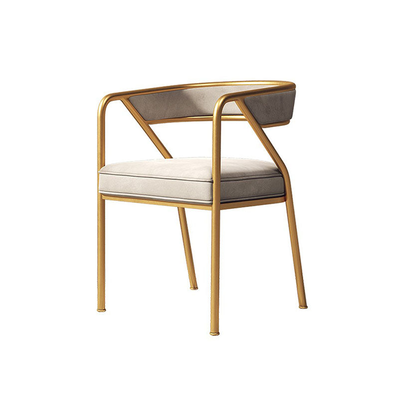 Dwight Dining Chair, Gold Frame
