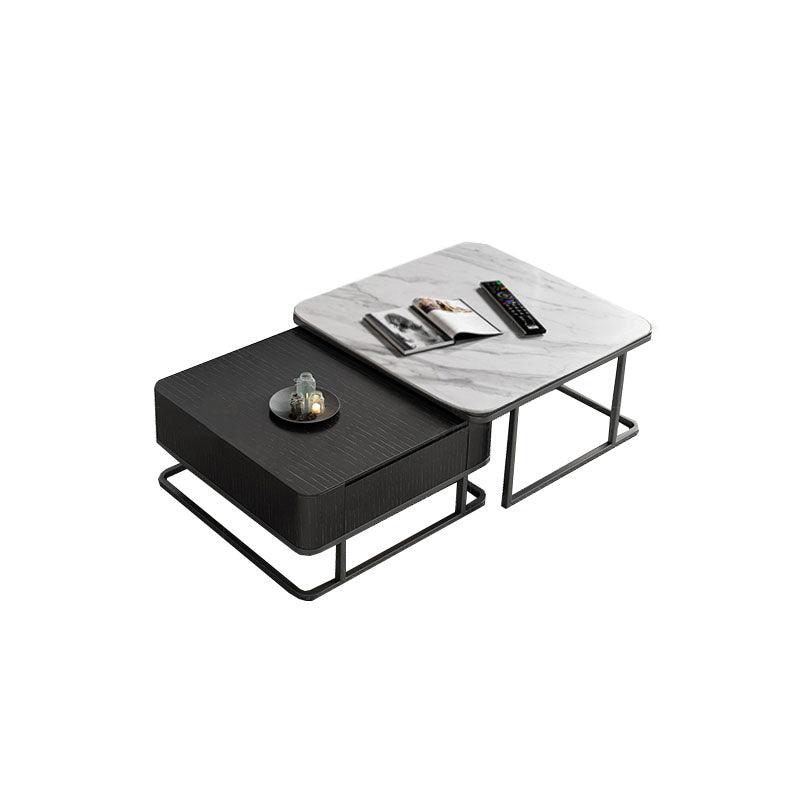Nathan Nesting Coffee Table Set, Sintered Stone