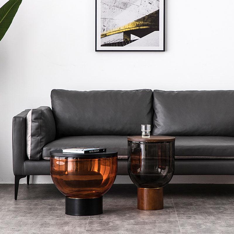 Agora Coffee Table Set, Glass