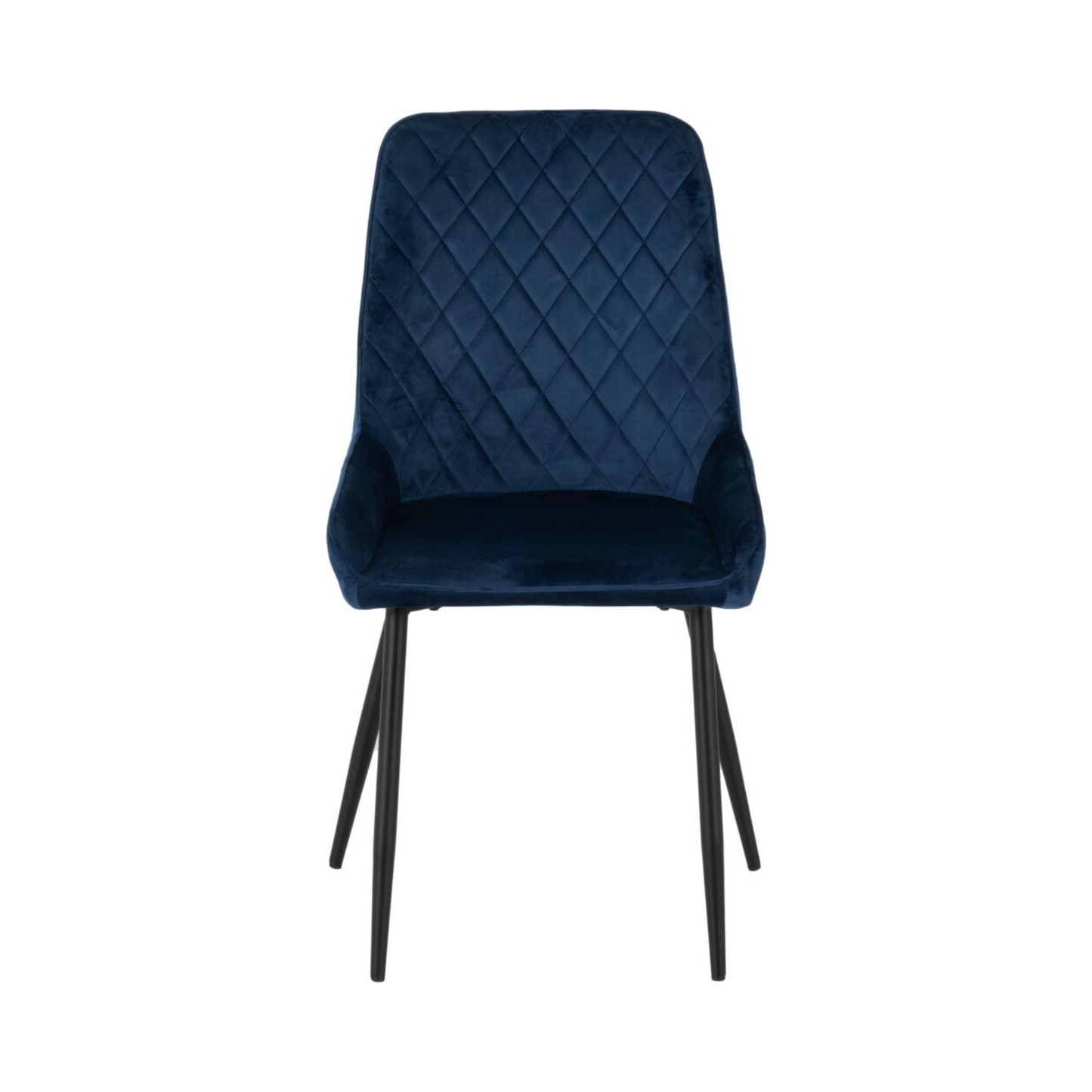 Avery Dining Chair (Set of 2) – Sapphire Blue Velvet
