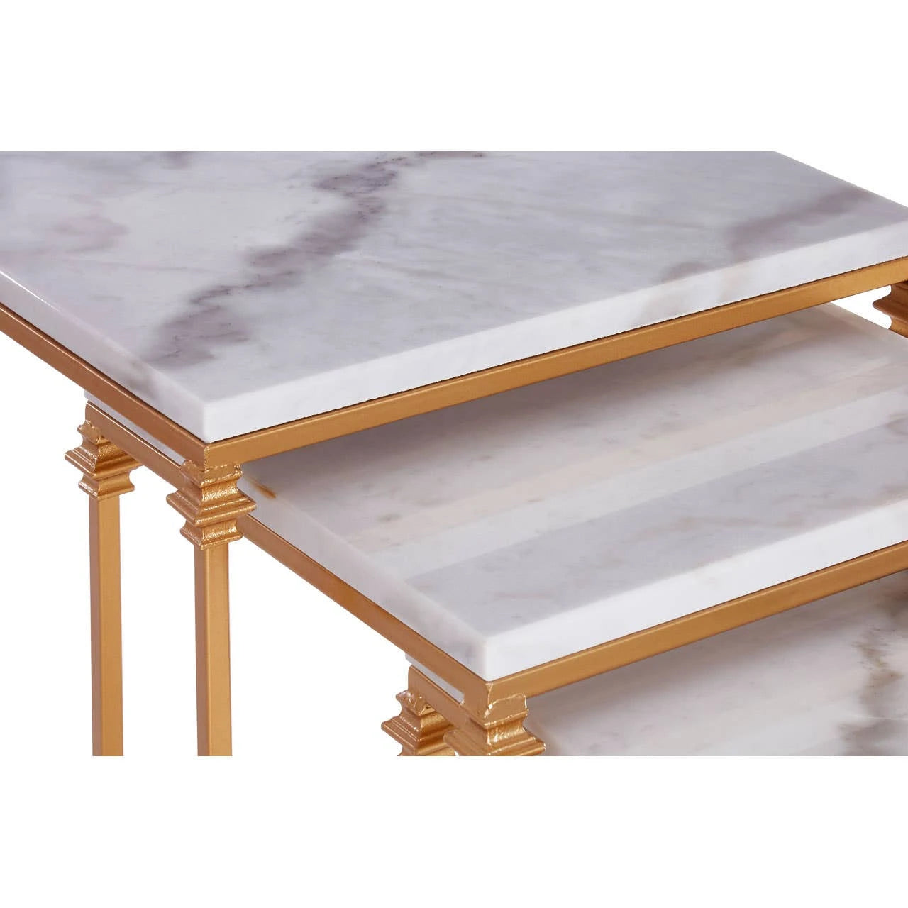 Avantis Set Of 3 Square Side Tables