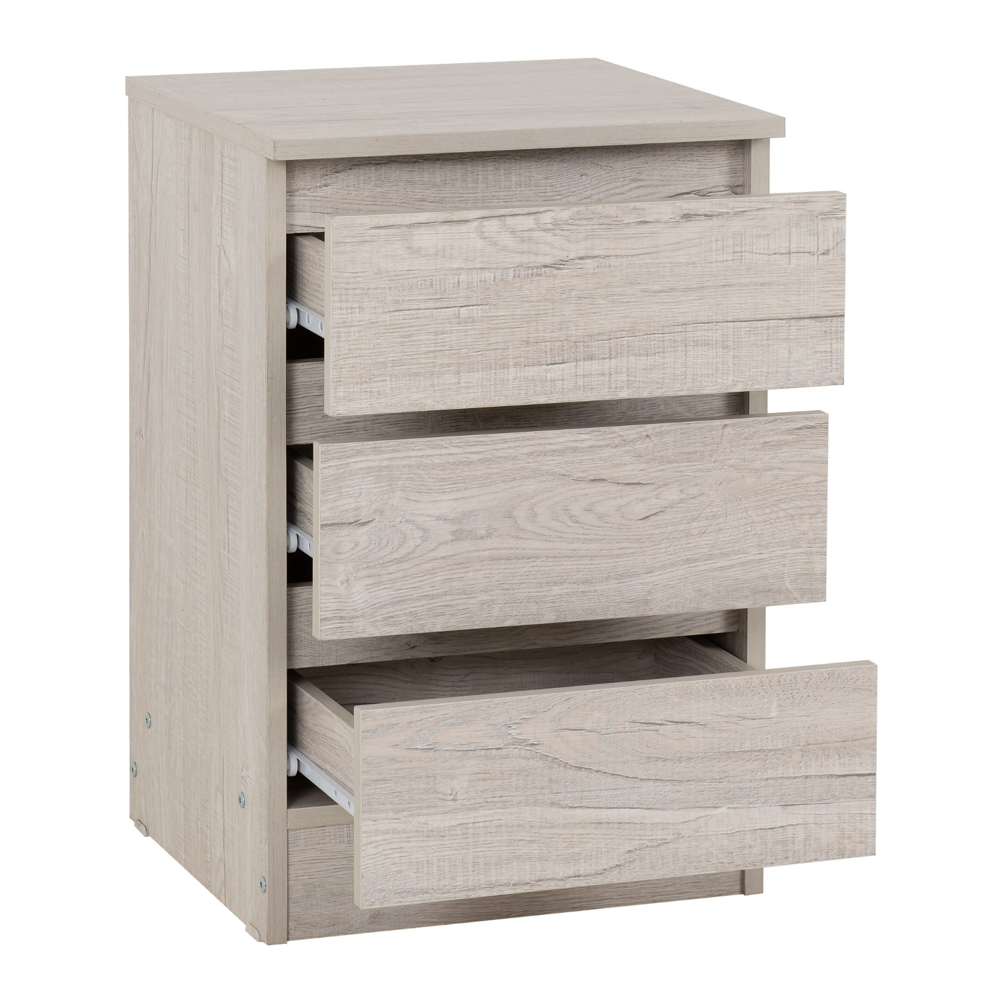 Malvern 4 Door Wardrobe Bedroom Set Urban Snow