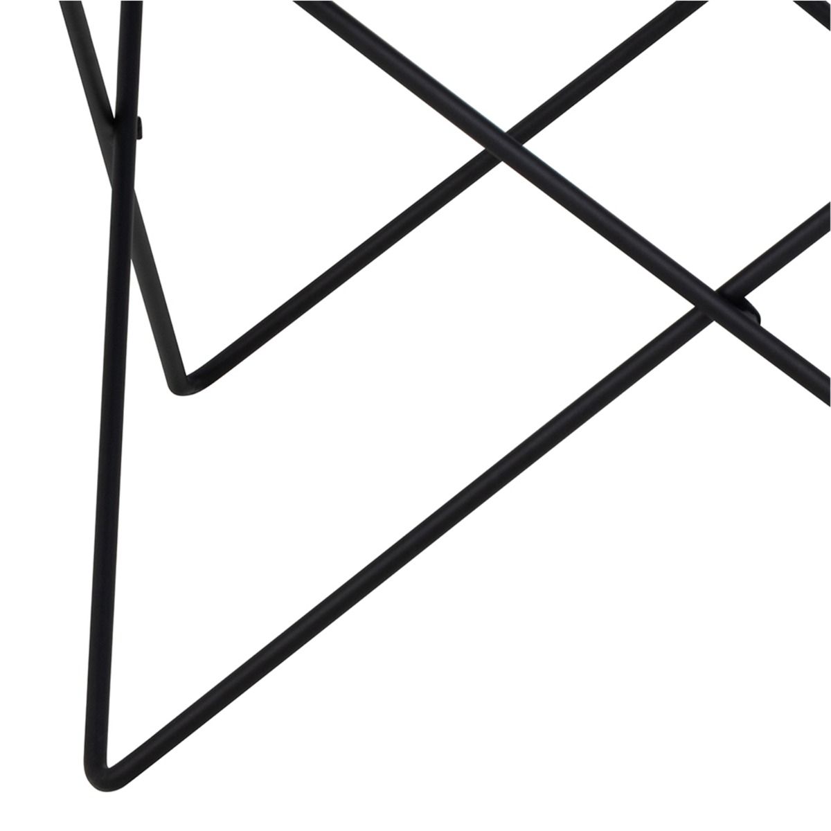 Cuxton Coffee Table in Black with Smoked Glass Top