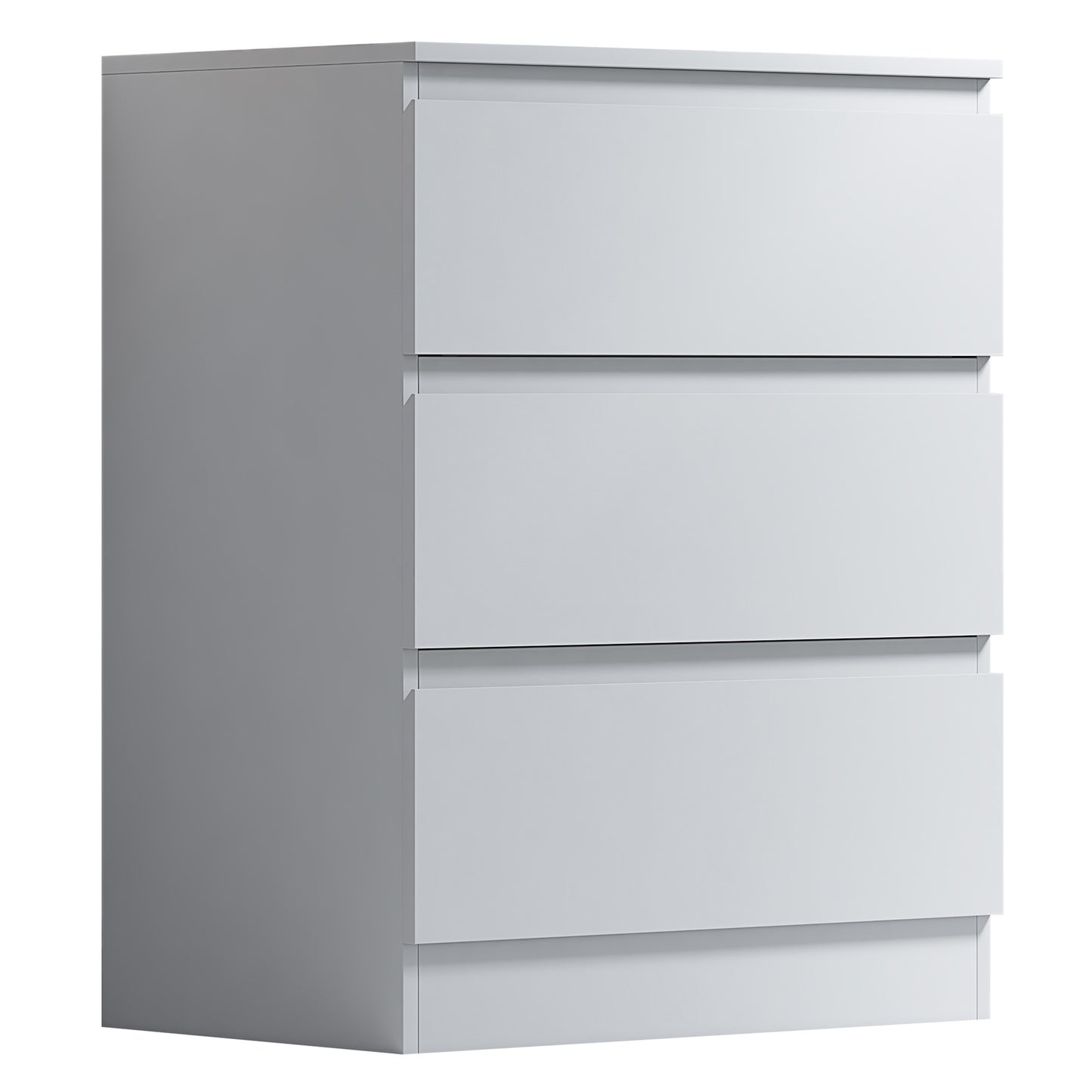 FWStyle Stora 3-Drawer Chest – Matt White