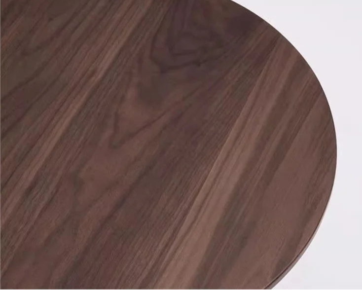 Nordic Round Solid Wood Coffee Table Sofa Side Table Bedroom Bedside Table