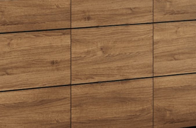 Camar Large Oak Effect 3 Drawer Sideboard