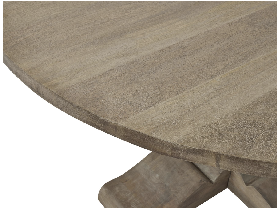 Copgrove Collection Round Pedestal Dining Table