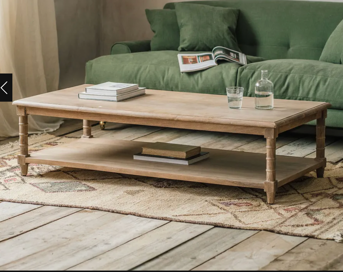 Wooden Bamboo Coffee Table