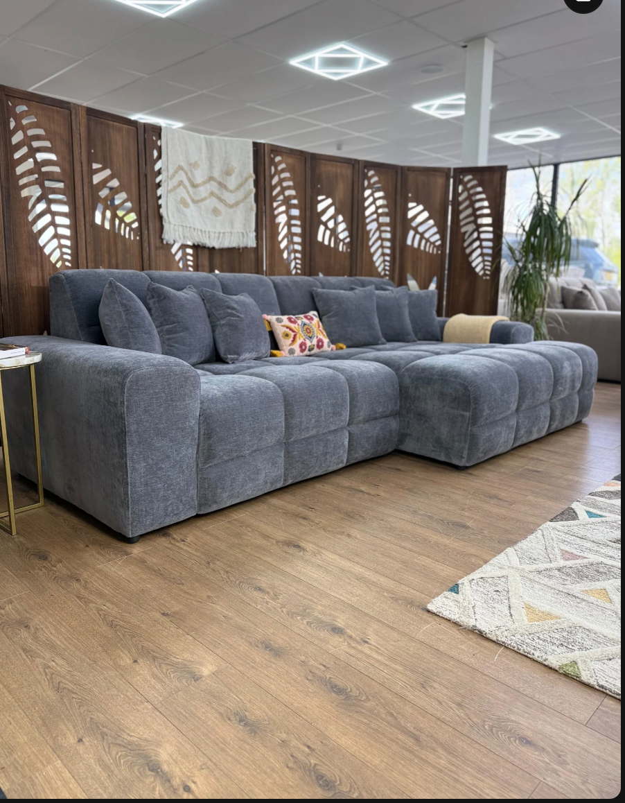 Jacob Sofa Grey Right Hand Facing Corner