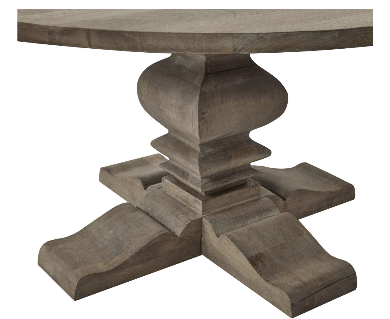 Copgrove Collection Round Pedestal Dining Table