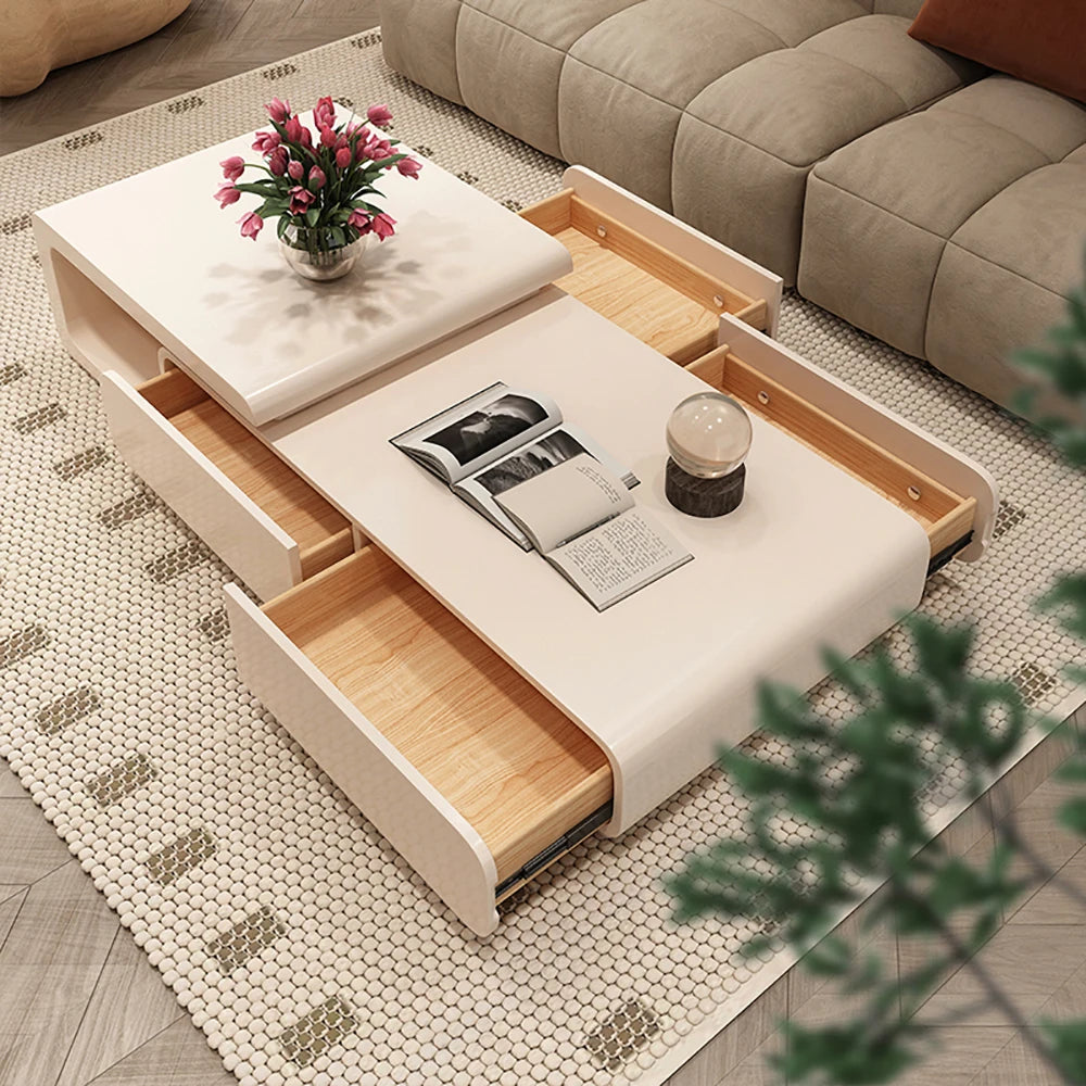 Luxury Modern Coffee Table – Glamorous Design with Premium Finish | Unique Living Room Furniture Muebles Para El Hogar
