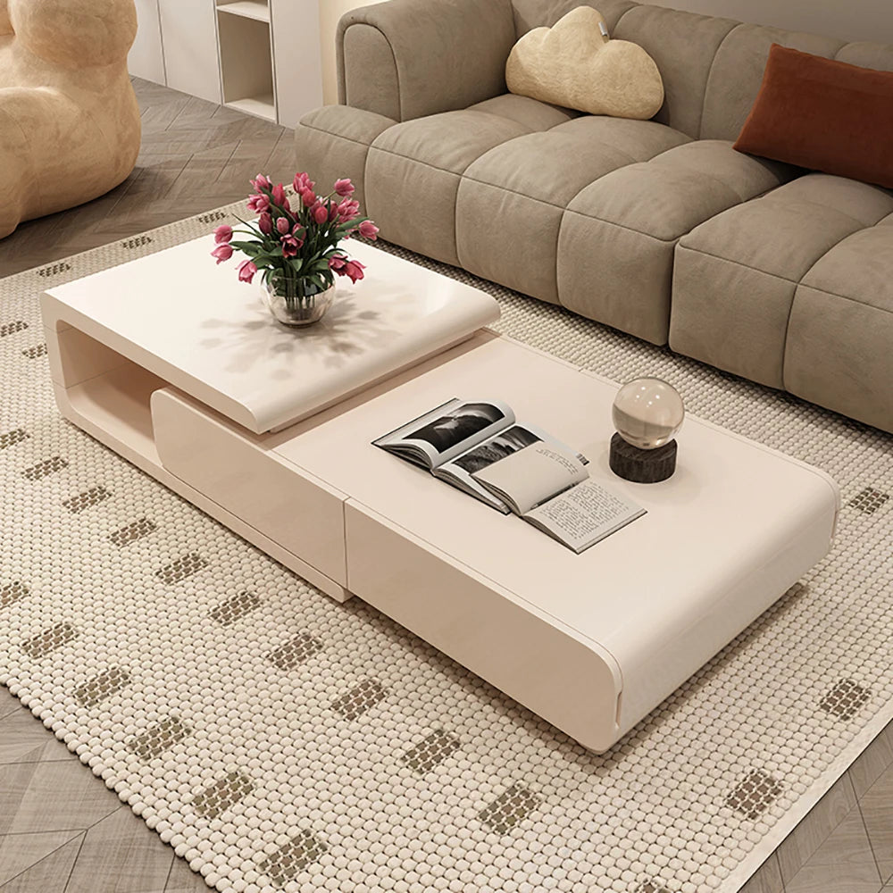 Luxury Modern Coffee Table – Glamorous Design with Premium Finish | Unique Living Room Furniture Muebles Para El Hogar