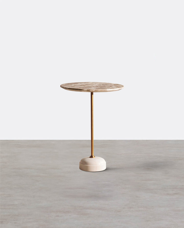 Cameron Side Table, Marble