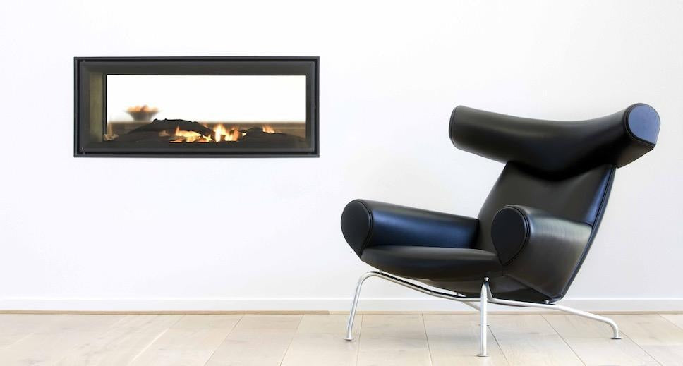 Wegner Ox Chair By Hans Wegner, Real Leather Armchair