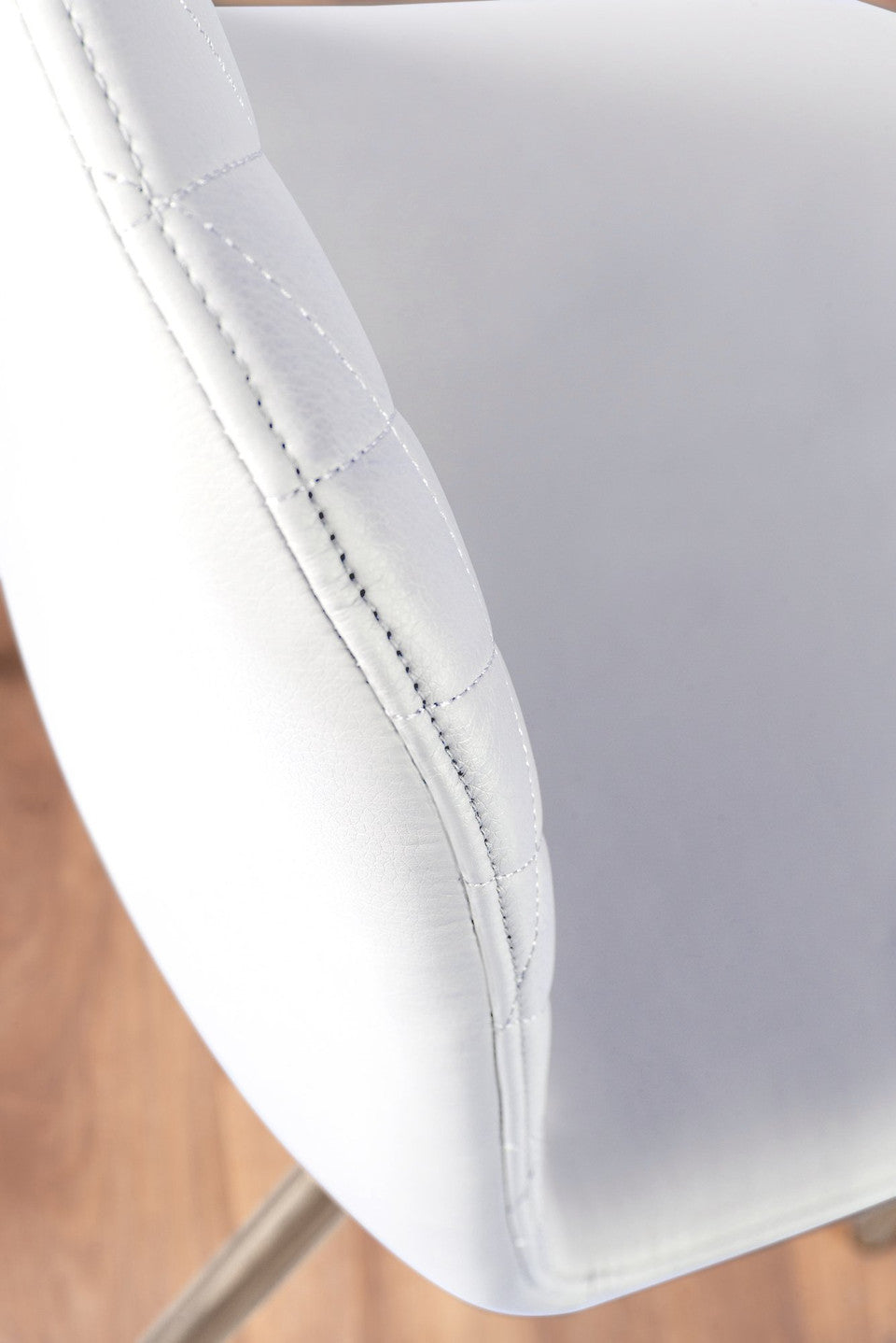 Arezzo Large Extending Dining Table and 8 Corona Silver Leg Chairs