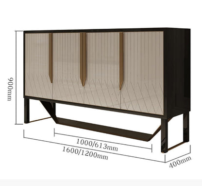 S912 Sideboard, Khaki & Gold