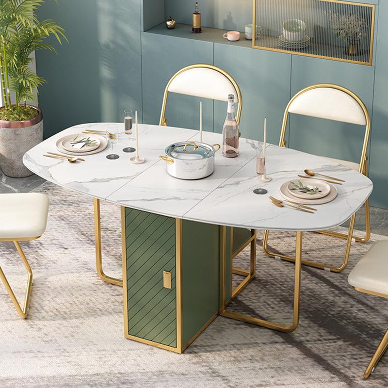 Acacia Folding Extendable Dining Table