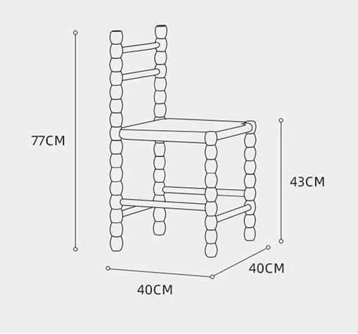 Mae Gourd Dining Chair, Rattan