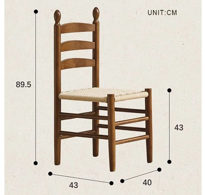 Charlotte Dining Chair, Rattan