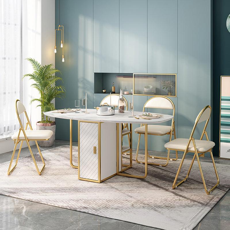 Acacia Folding Extendable Dining Table