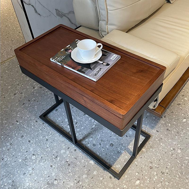 Hay Storage Side Table, Walnut