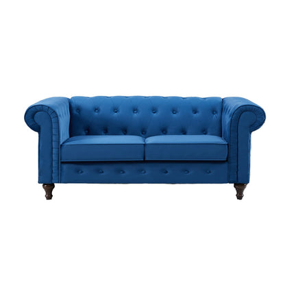 VF Velvet 2 Seat Chesterfield Sofa