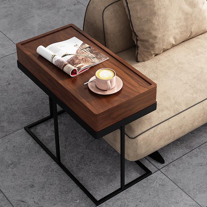 Hay Storage Side Table, Walnut
