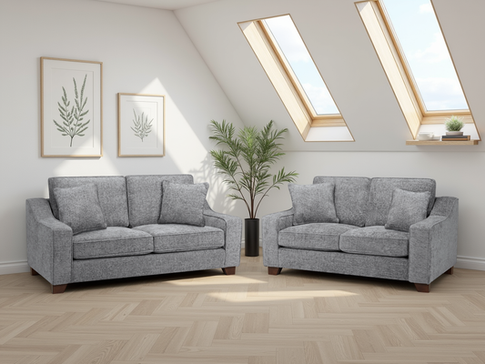 Nebraska Sofa Slate 3+2 Set