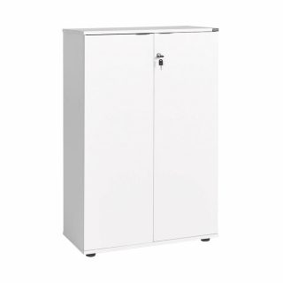 Rio Matt White Office Filing Cabinet with Lockable Storage