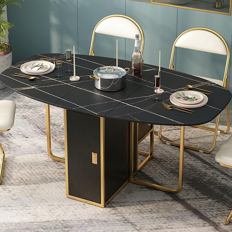 Acacia Folding Extendable Dining Table