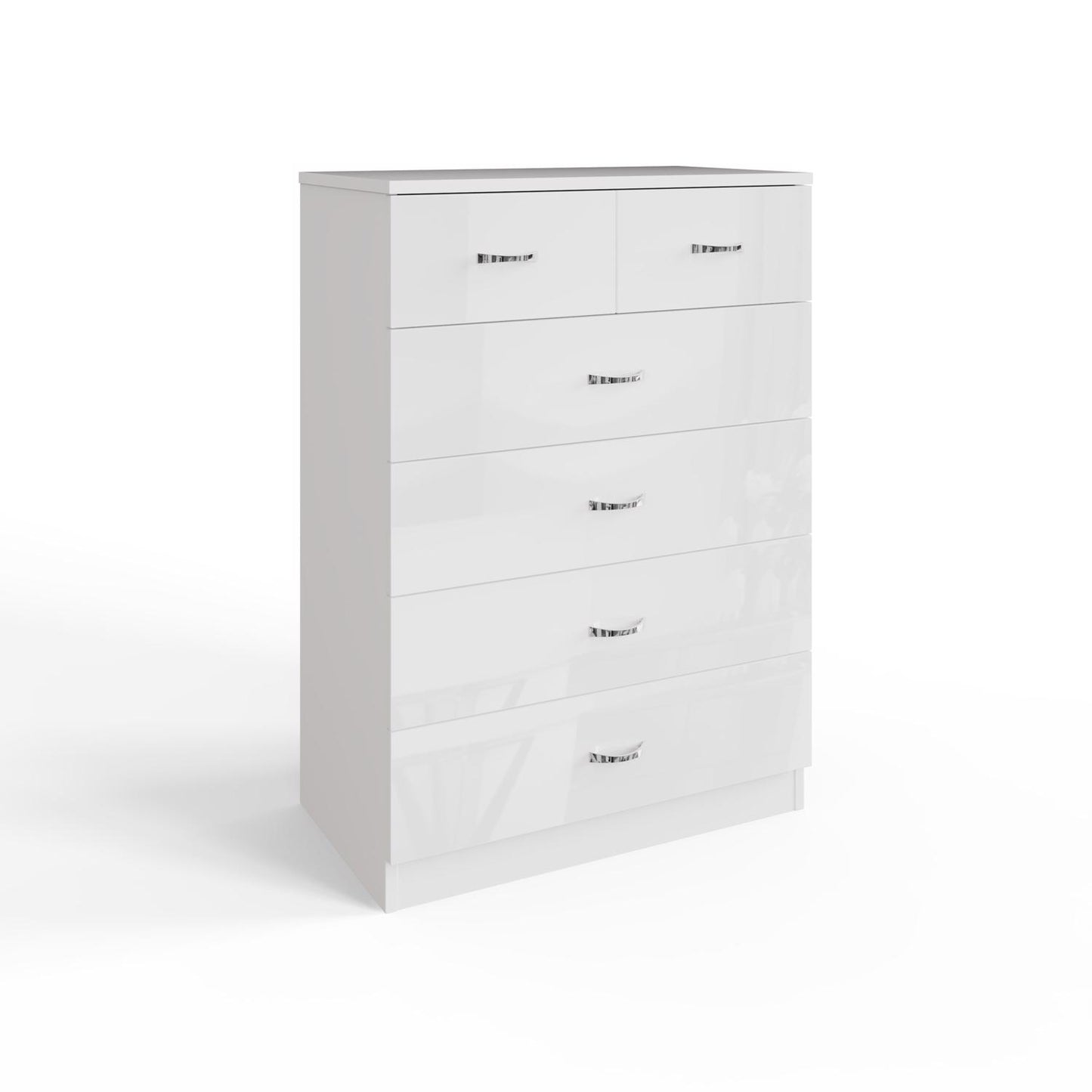 Chilton 2 Piece White Gloss Nursery Furniture Set