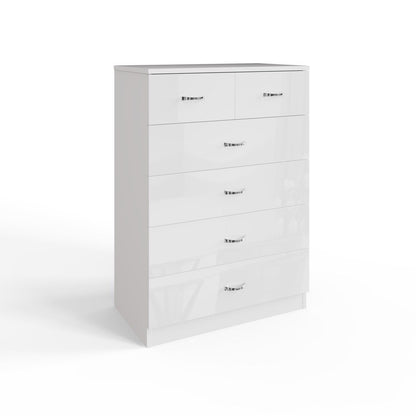 Chilton 2 Piece White Gloss Nursery Furniture Set