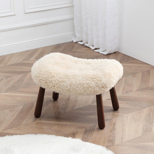 Philip Arc Sheepskin Ottoman (stool only)