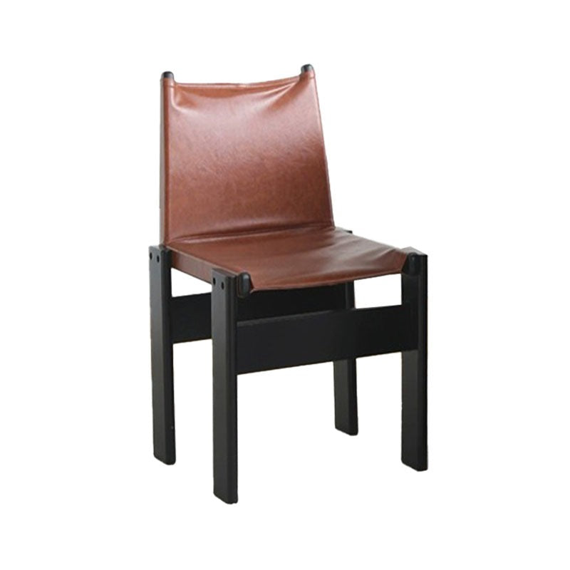Lynette Dining Chair, PU Leather, Solid Wood