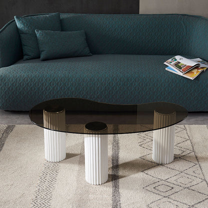 Lunar Coffee Table Glass