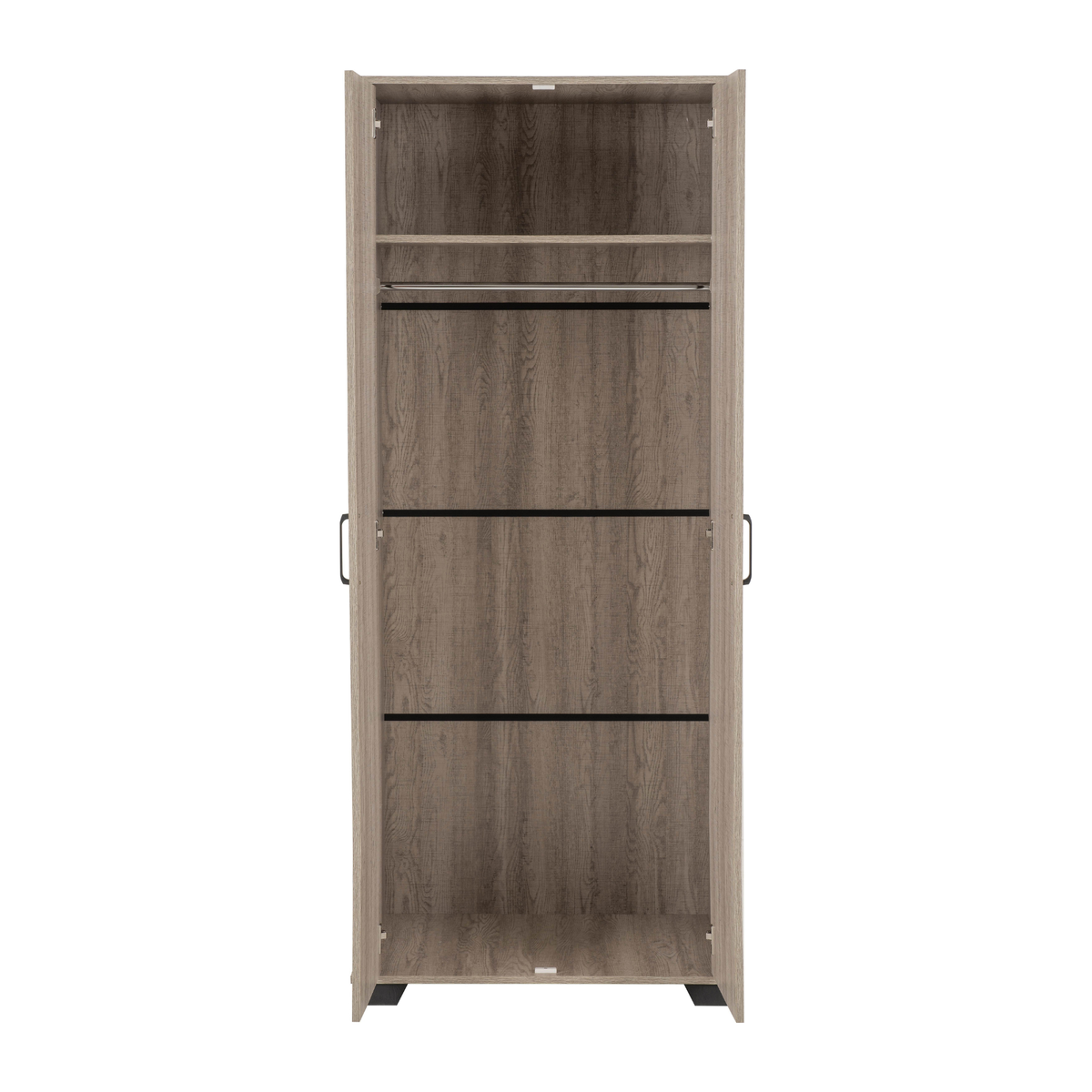 Oliver 2 Door Wardrobe - Light Oak Effect