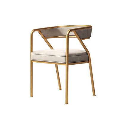 Dwight Dining Chair, Gold Frame