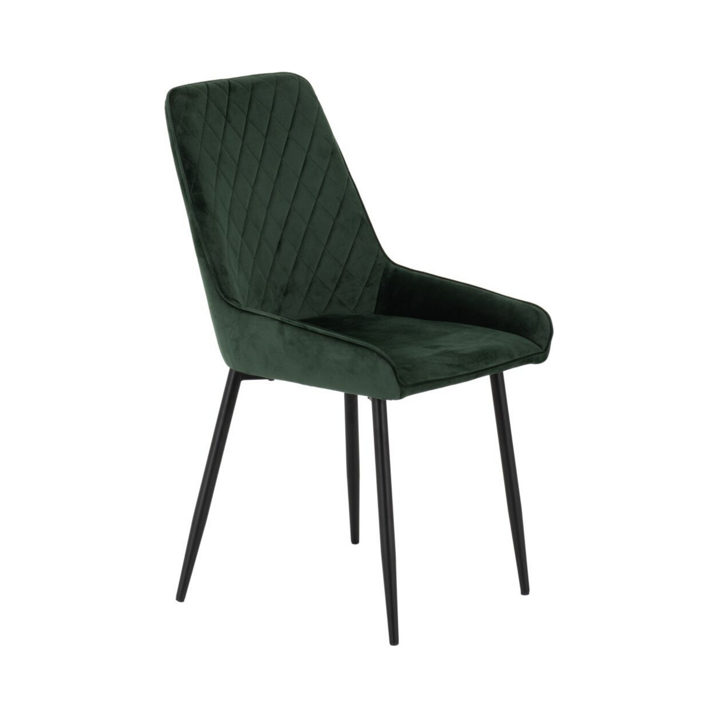 Avery Dining Chair (Set of 2) – Emerald Green Velvet