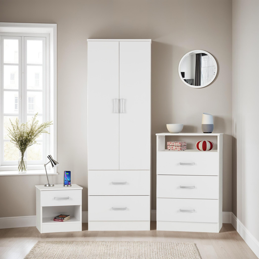 Polar Bedroom Set - White