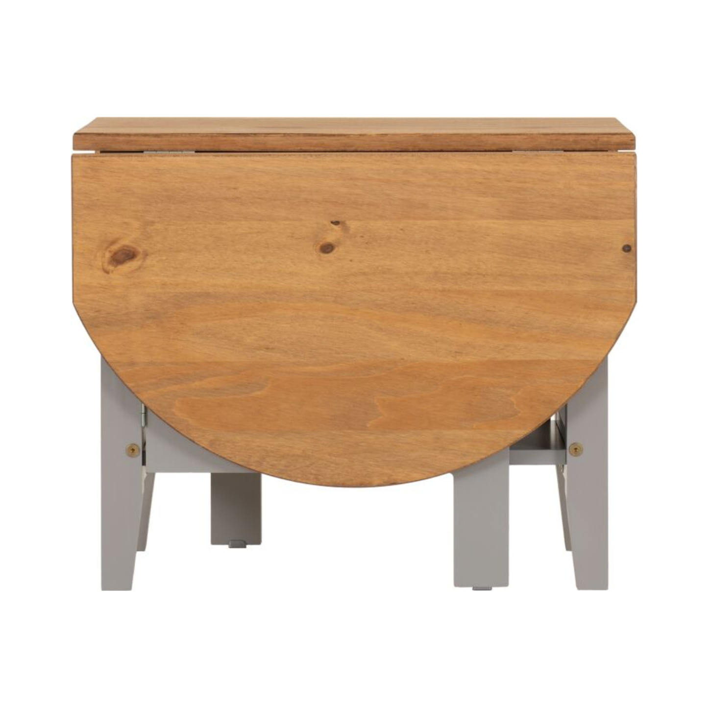 Santos Drop Leaf Coffee Table - Grey Slate Distressed Waxed Pine