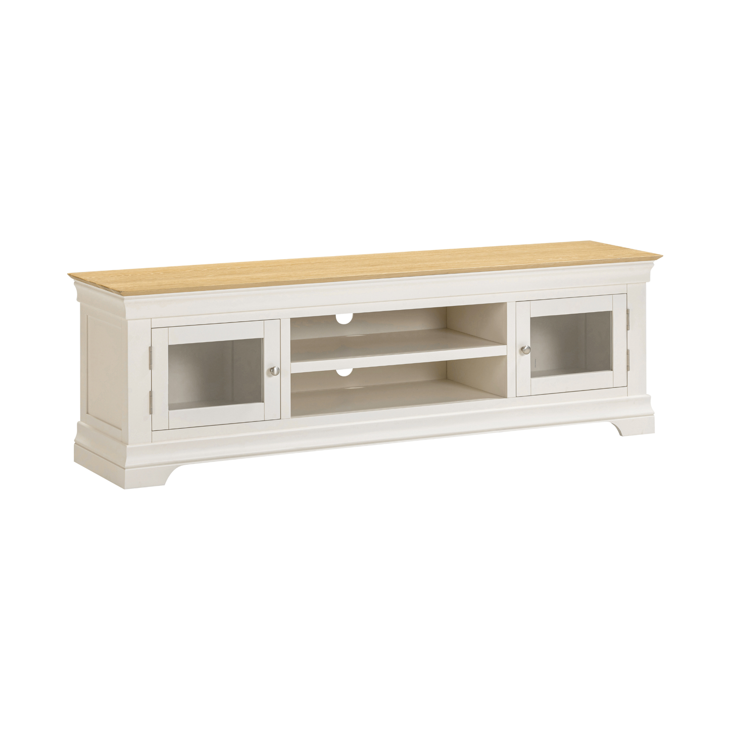 Bordeaux TV Stand - Ivory Oak