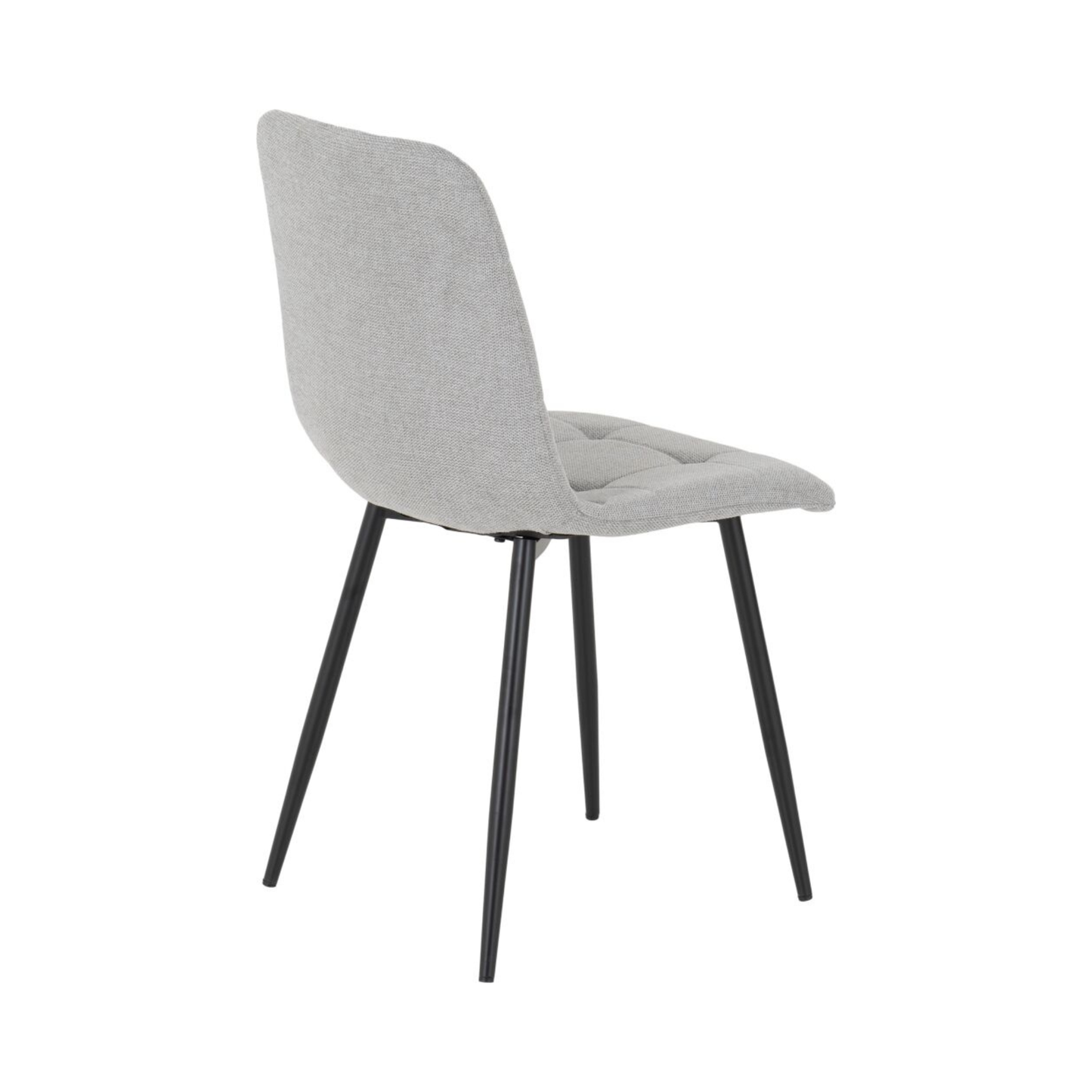 Fenton Dining Chair - Light Grey Fabric (Set of 2)