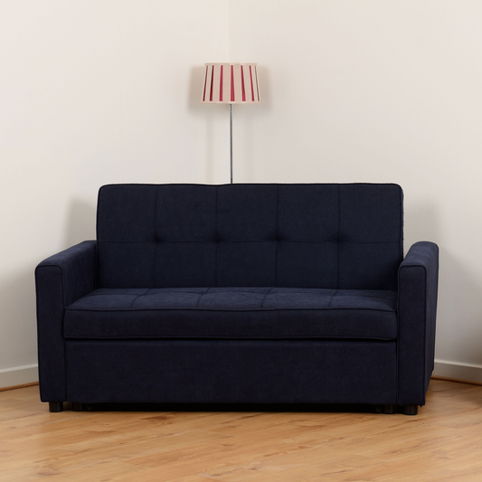 Astoria Sofa Bed - Navy Blue Fabric