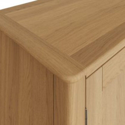 Taberno Oak 2 Door TV Unit in Natural Oak