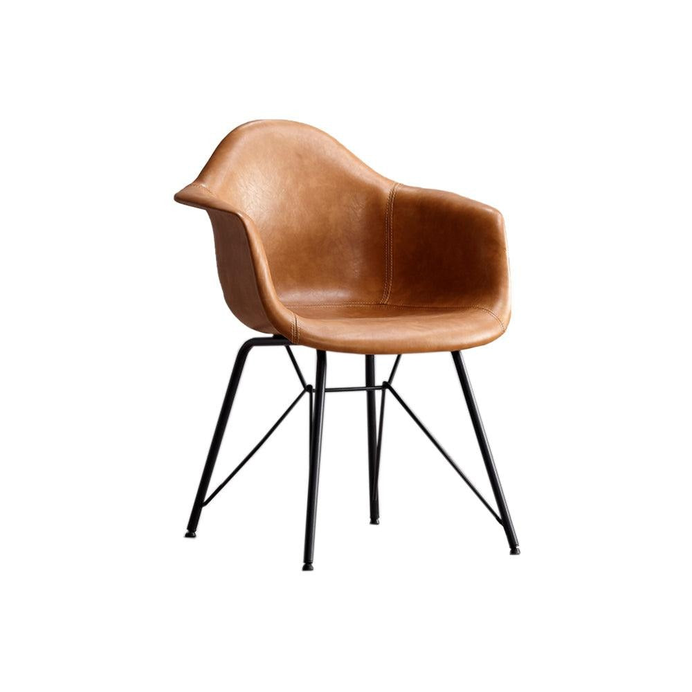 Bobby Dining Chair, Distressed Leather