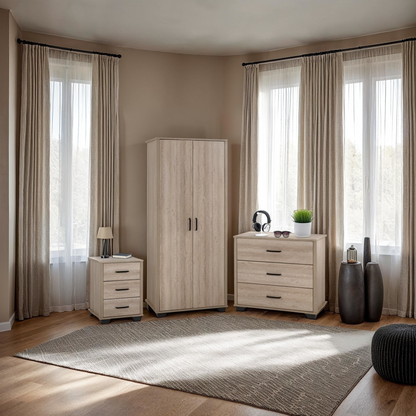 Oliver Trio Set - Light Oak Effect