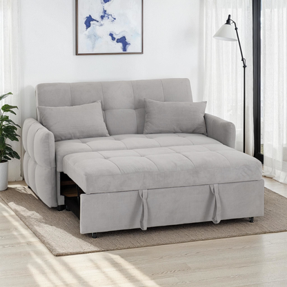 Chelsea Sofa Bed - Silver Grey Fabric