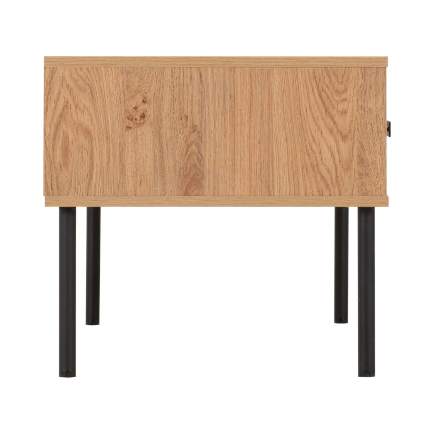Leon 2 Drawer Coffee Table - Medium Oak Effect, Modern Design