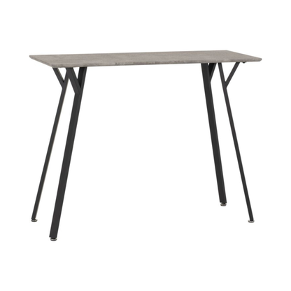 Quebec Bar Table in Concrete Effect – 120cm
