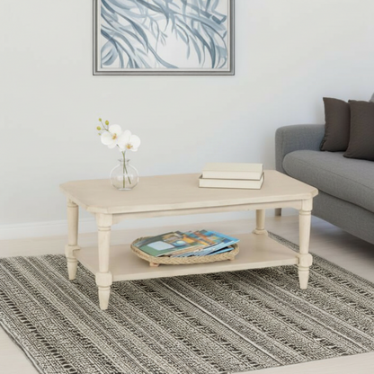 Chantilly Coffee Table - Antique Cream